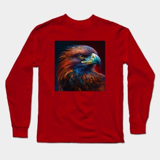 Bird of Prey Painting Long Sleeve T-Shirt